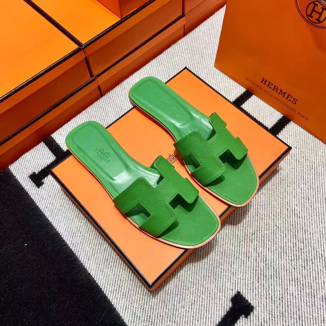 에르메스 올수공 오란 슬리퍼 샌들 앱송 135